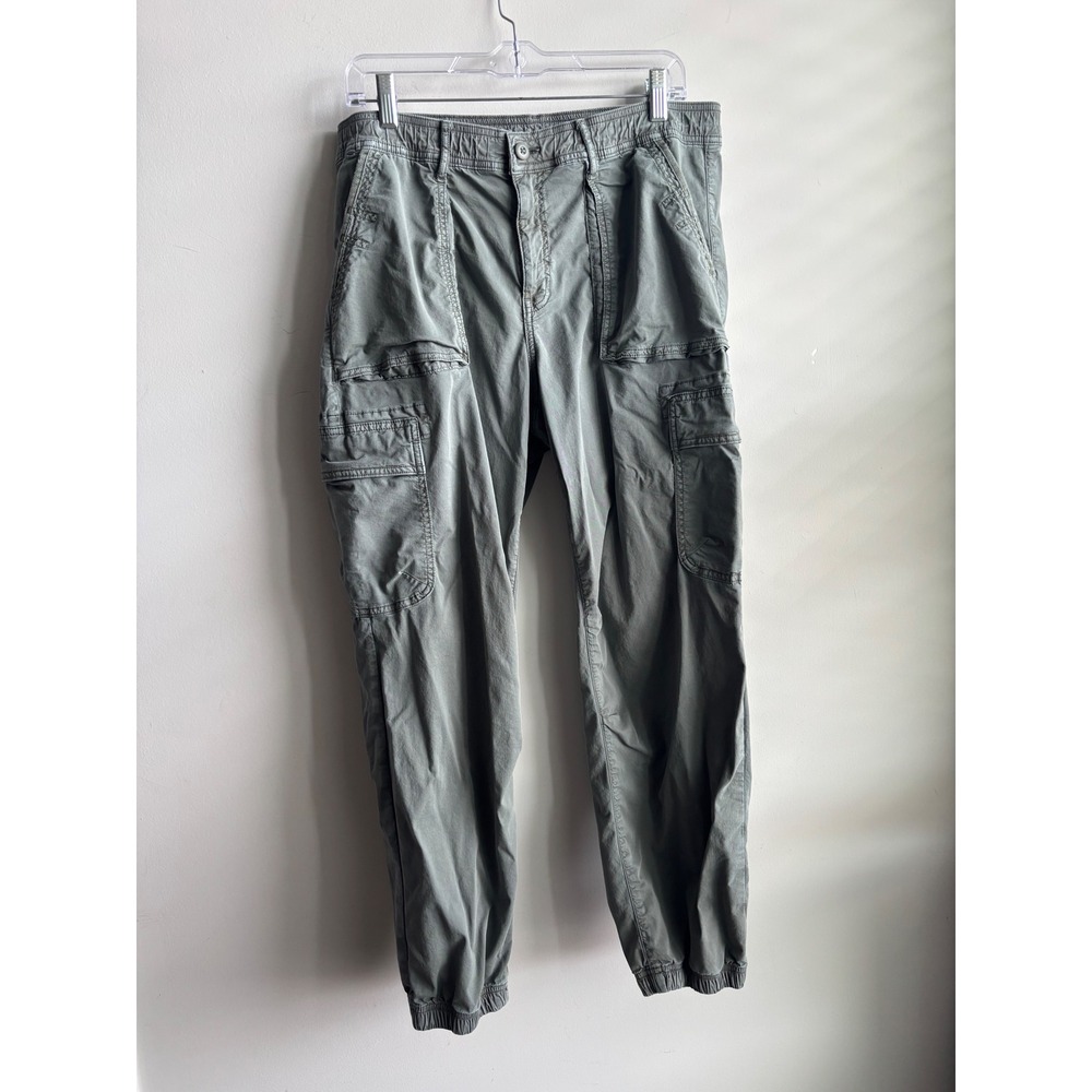 American Eagle Green Cargo Joggers Women 10